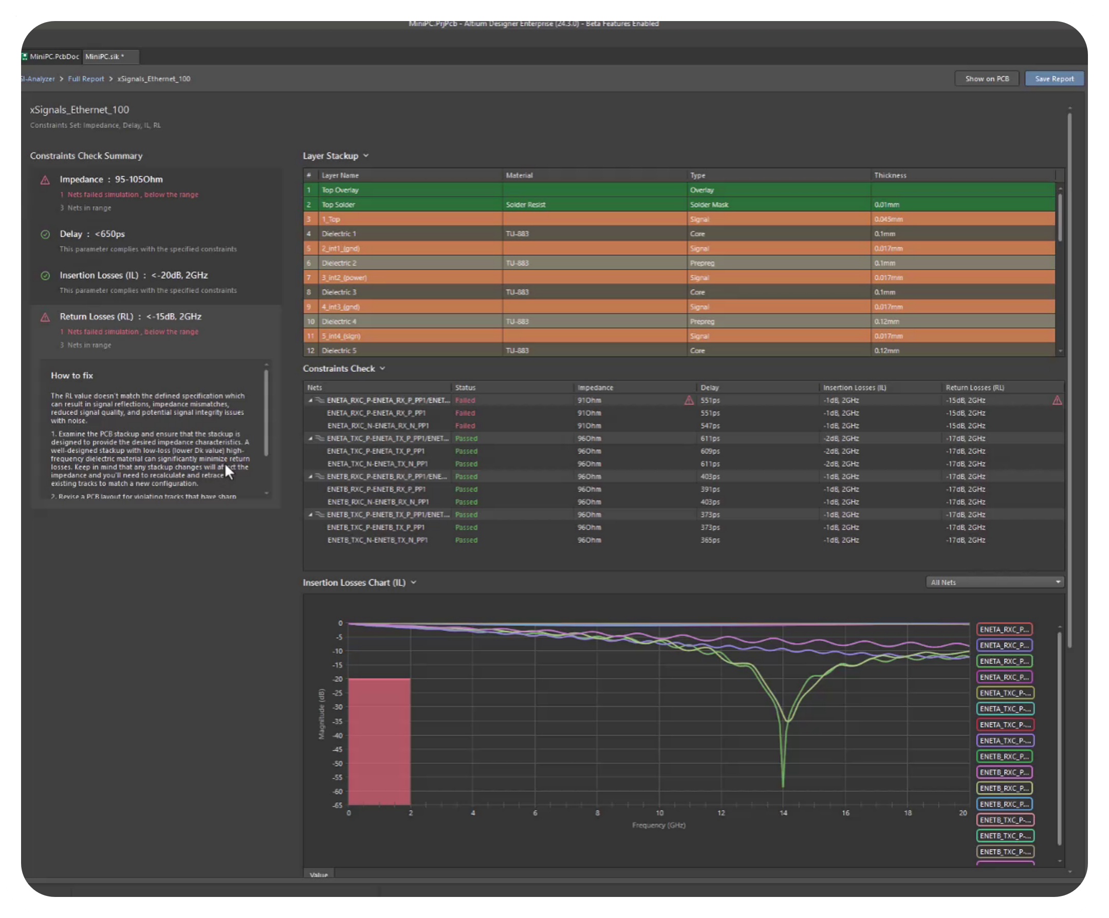 Signal Integrity Altium